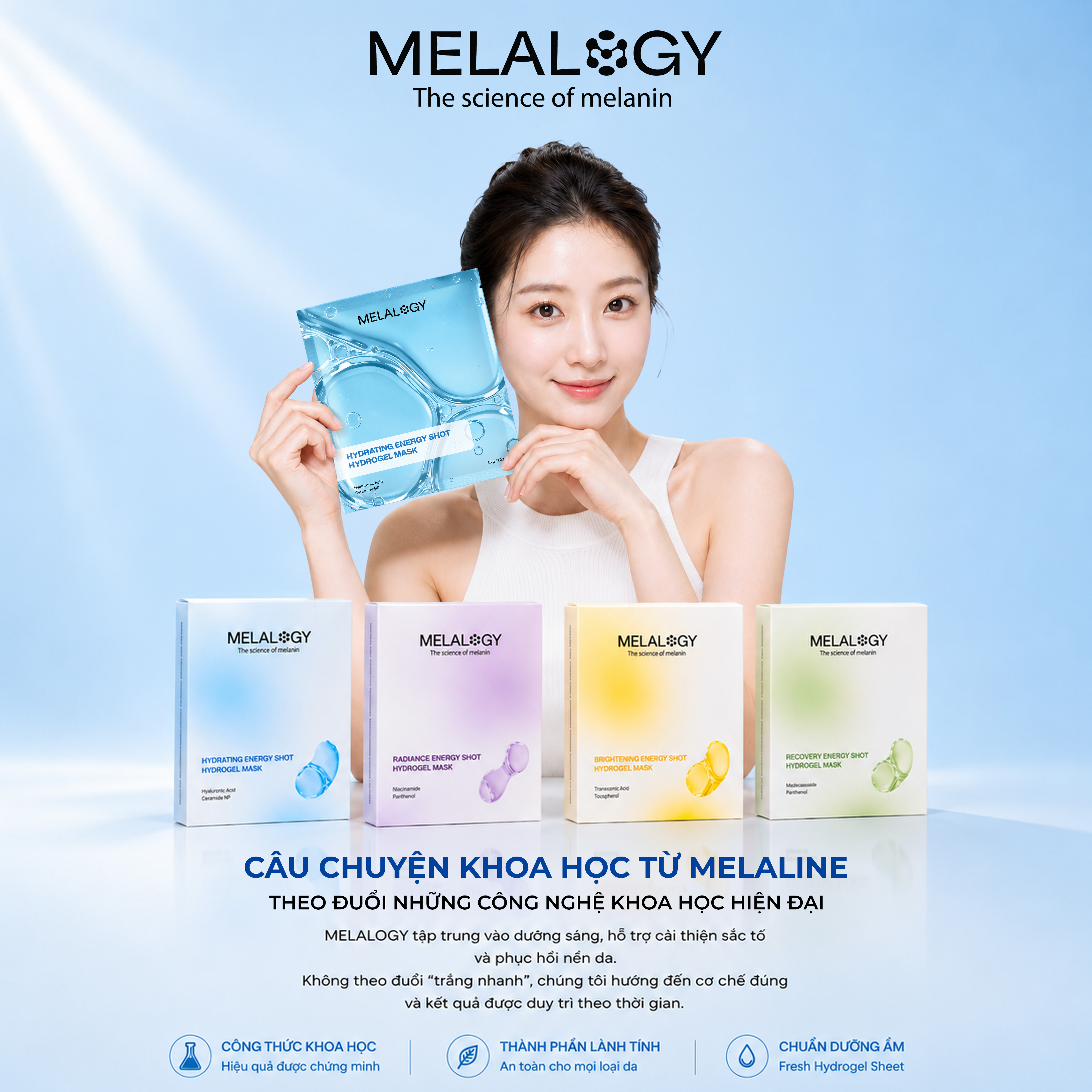 Mặt Nạ Hydrogel Energy Shot - Cấp Ẩm 10