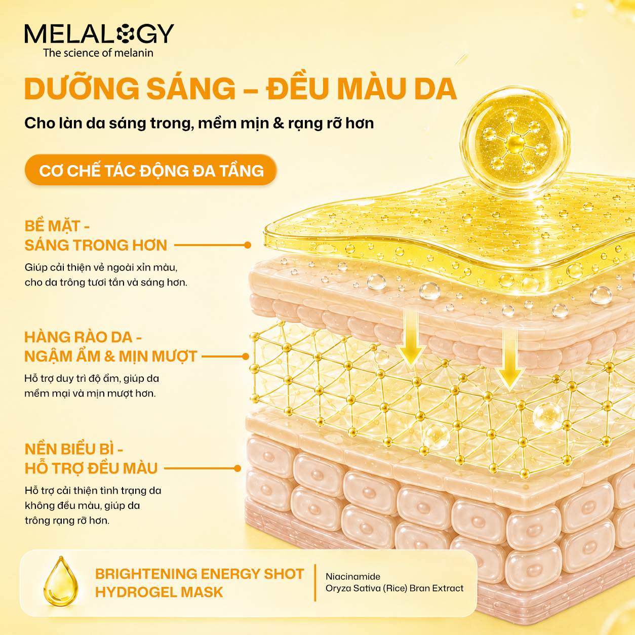 Mặt Nạ Thạch Brightening Energy Shot - Dưỡng sáng 8